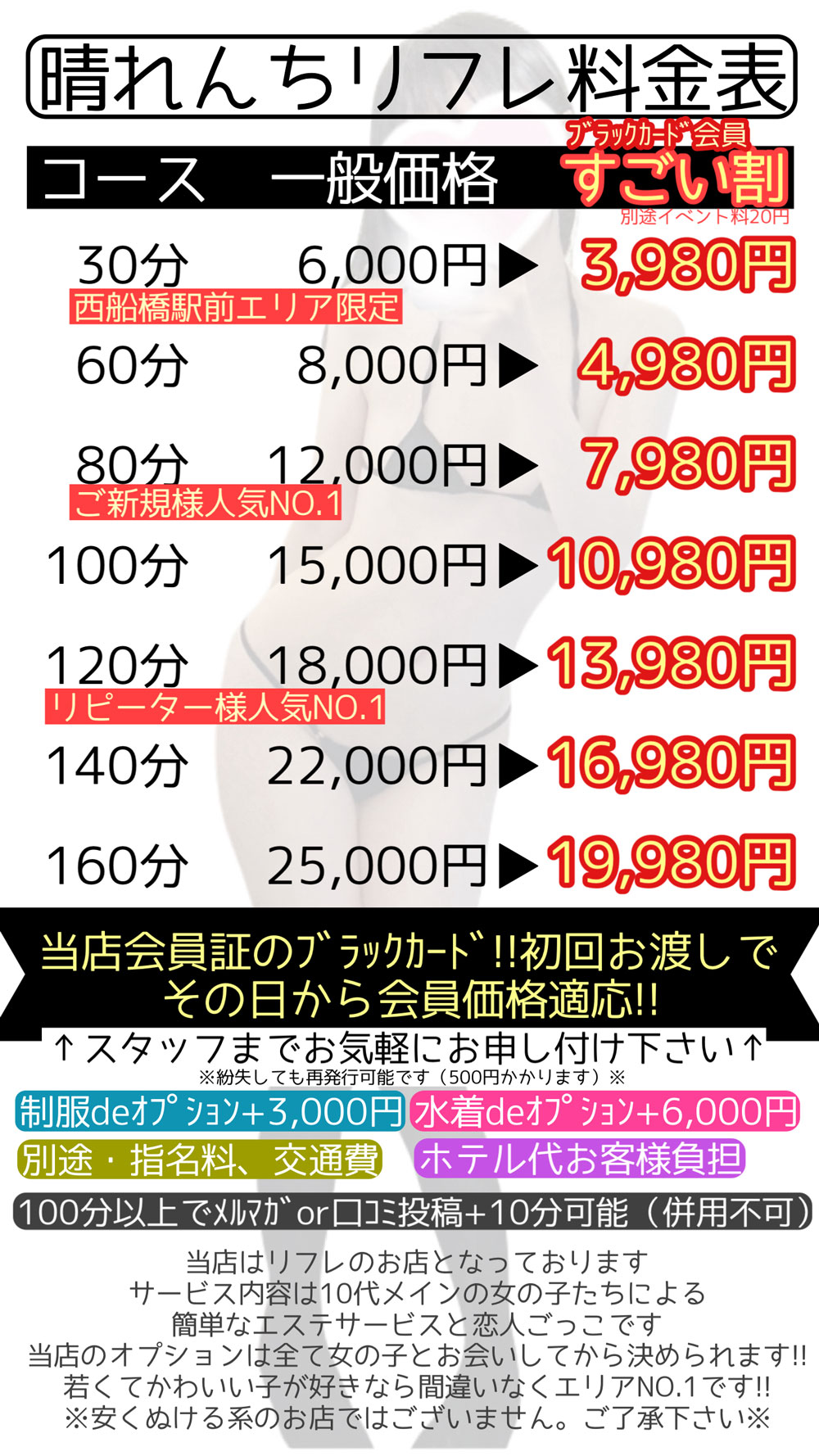 料金表